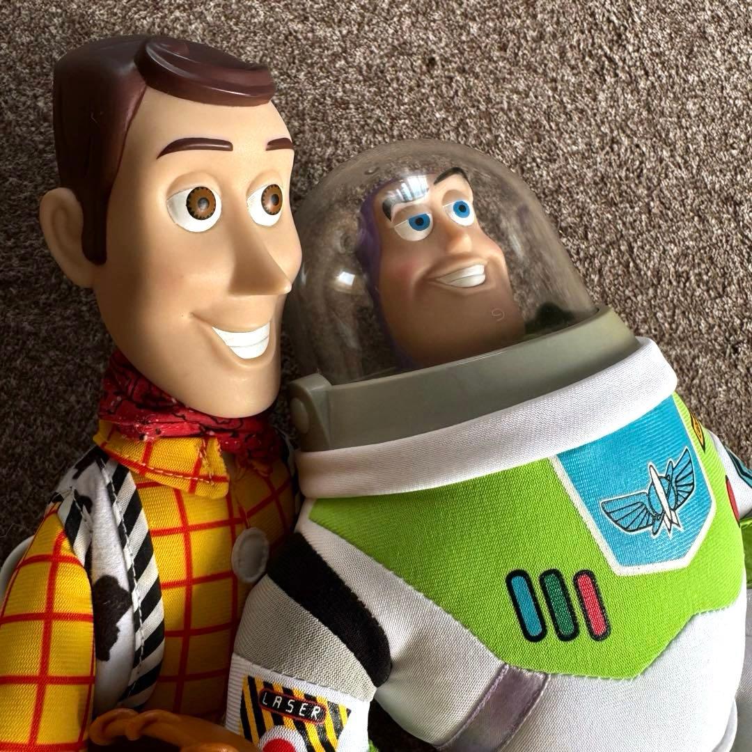 【TOY STORY】ウッディ & バズ・ライトイヤー ぬいぐるみセット