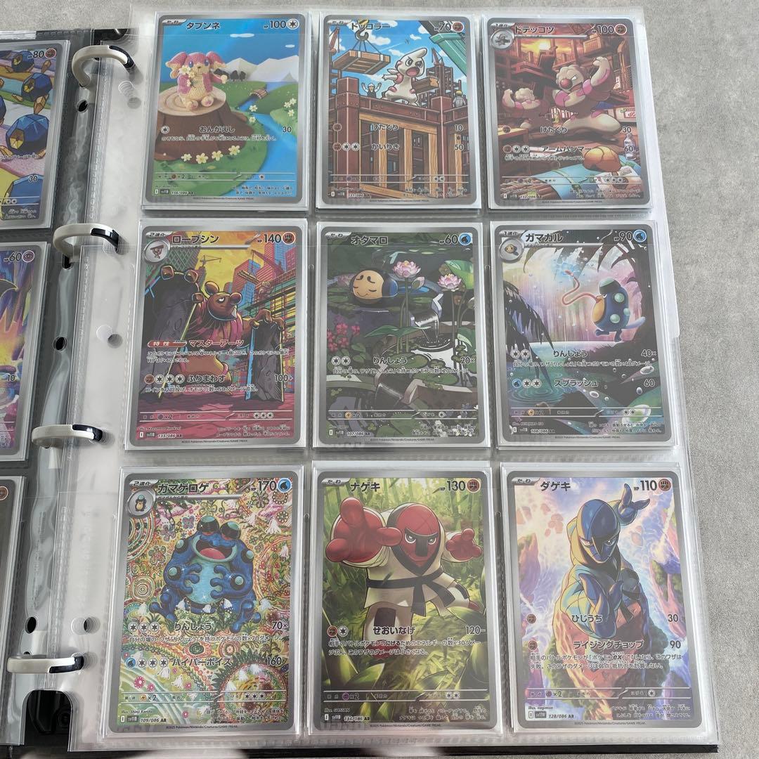 ホワイトフレアブラックボルトARコンプ➕SAR 10枚　ファイル付