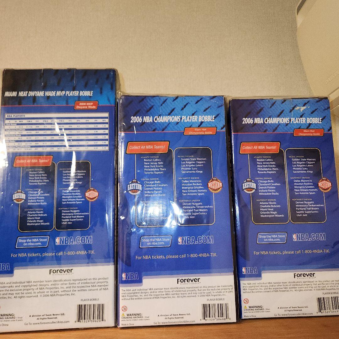 【激レア】3体セット Wade SHAQボブルヘッド 限定版