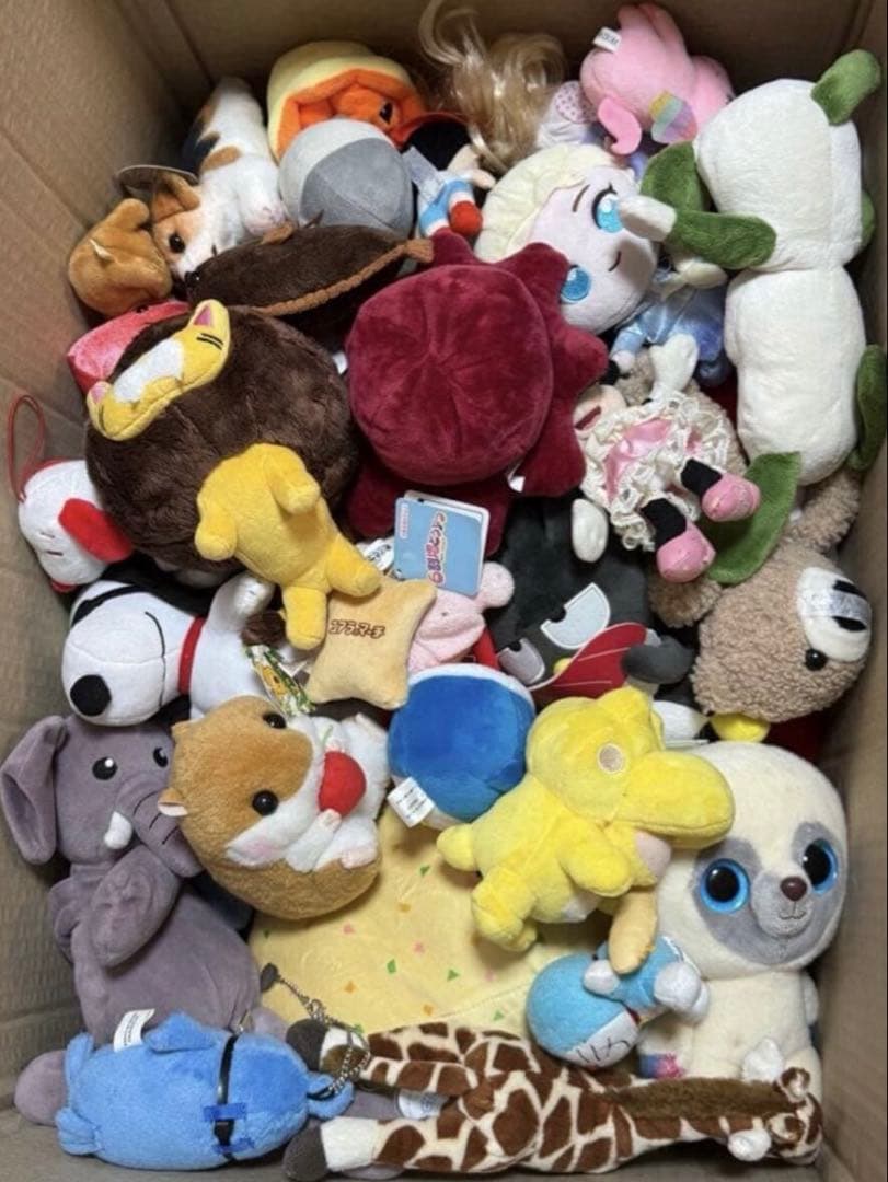 ノンジャンル　大量まとめ　ぬいぐるみ　マスコット 164点セット