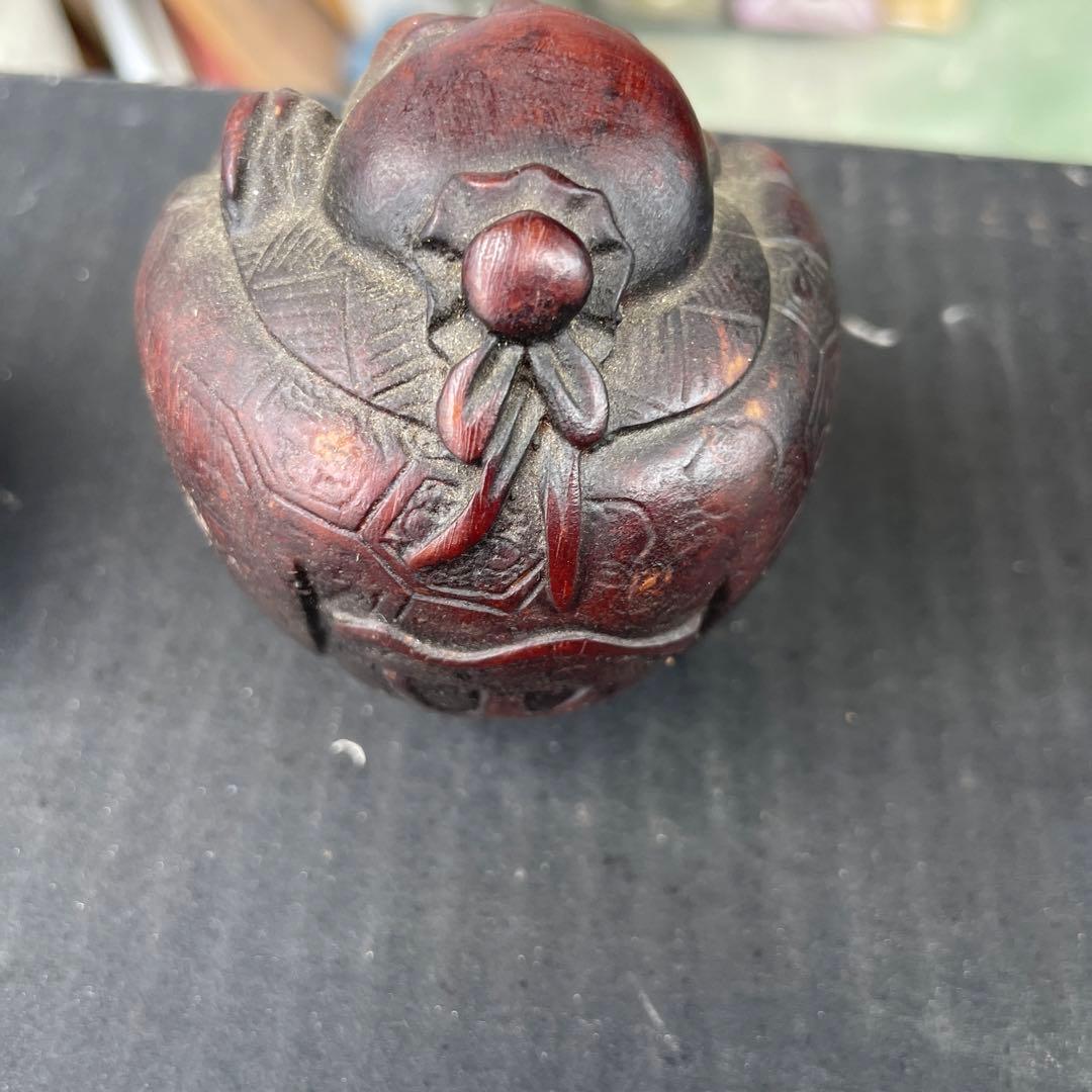 中国古い置き物縁起福来