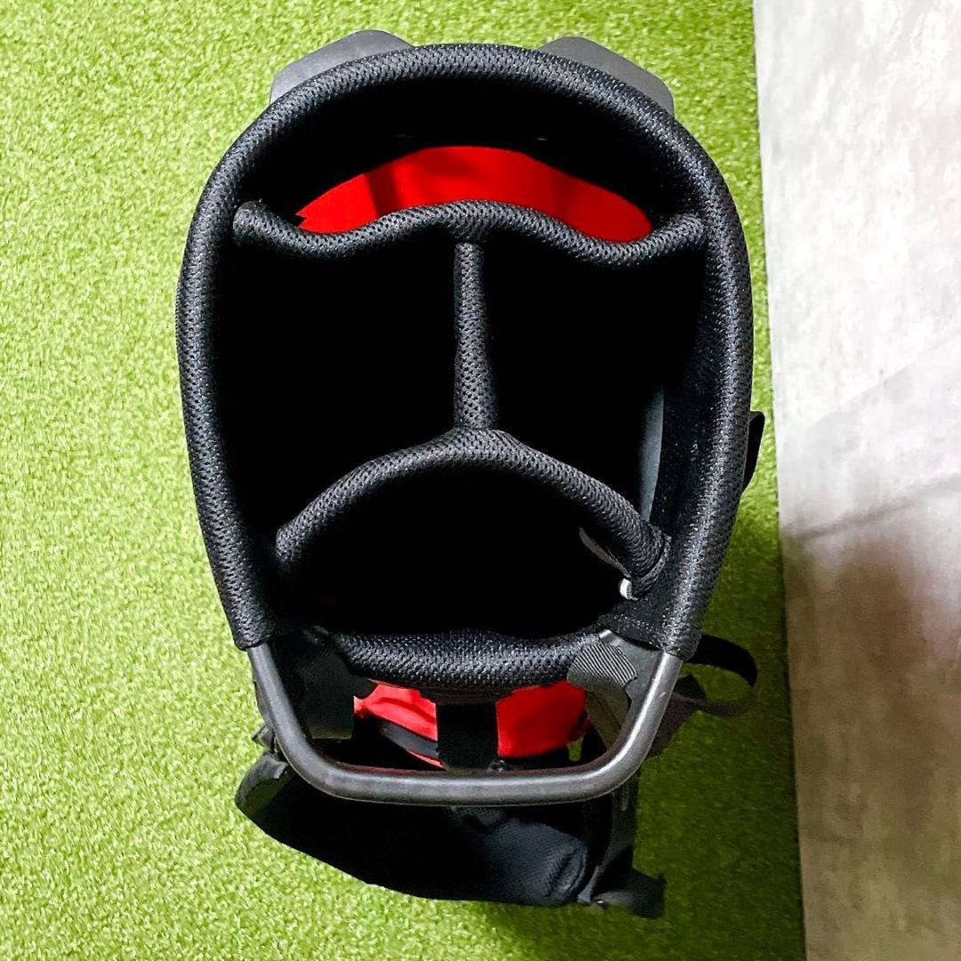 美品 OIGO オジオ スタンド型 キャディバッグ ゴルフバッグ 軽量モデル