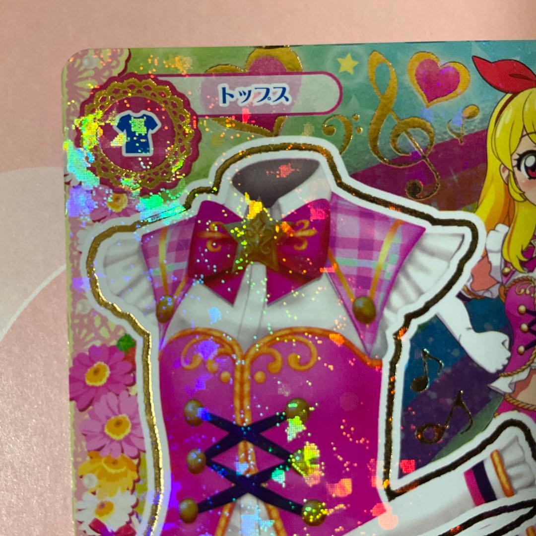 【アイカツ】ハイピンクパレードコルセット　アニメ柄