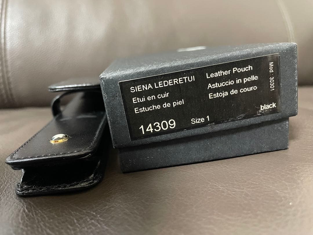 断*男様 ◾️未使用に近い◾️モンブラン◾️SIENA シエナ ペンケース1本差