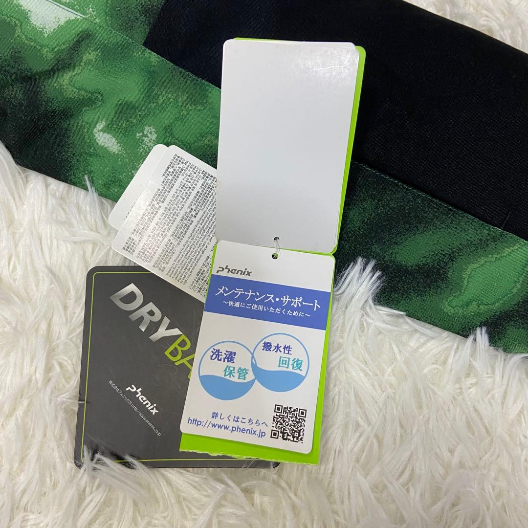 未使用タグ　phenix スキーウエア上下セット 160cm グリーン