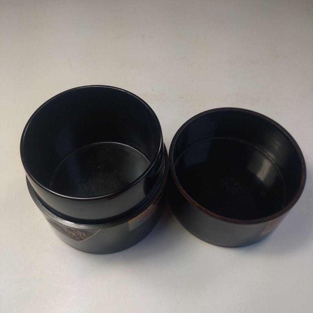 イ269 棗『蒔絵師　千峯作』『色紙蒔絵　中次　棗　共箱』漆塗 茶道具