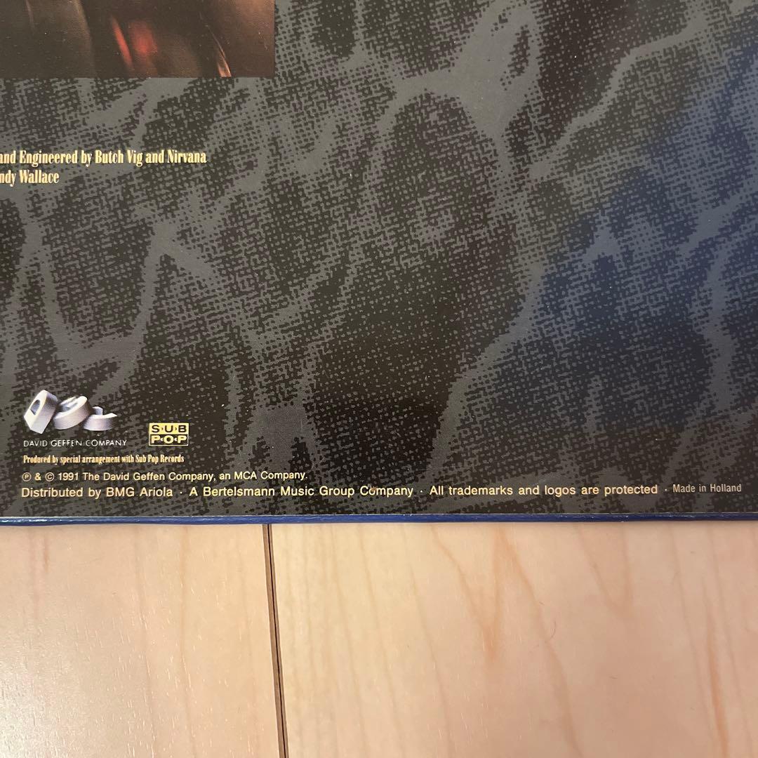 NIRVANA NEVERMIND レコード 1991年EU盤