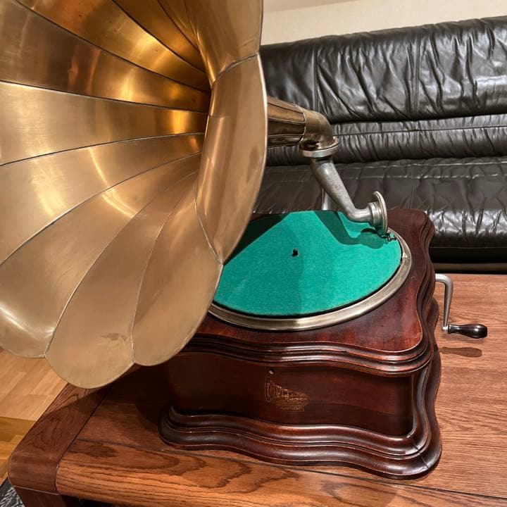 ♫最高峰‼︎ 米国 大型 Columbia MODEL BY ラッパ蓄音機