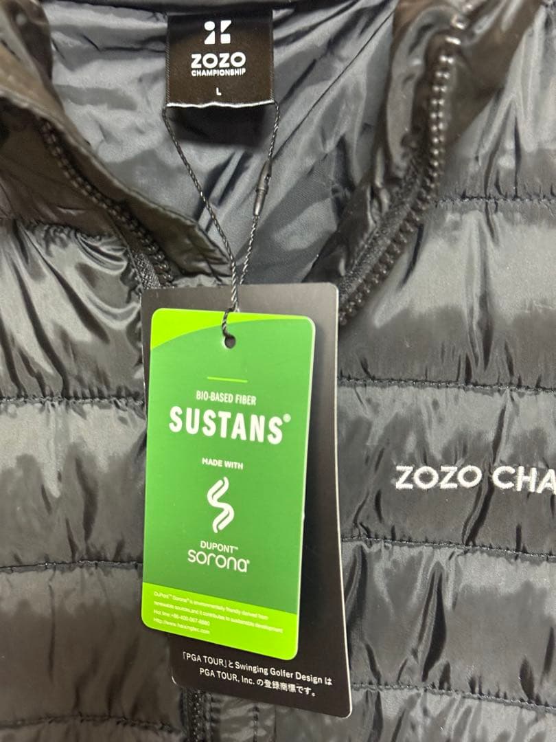 ZOZO CHAMPIONSHIP キルティングジャケット 帽子 アダムスコット