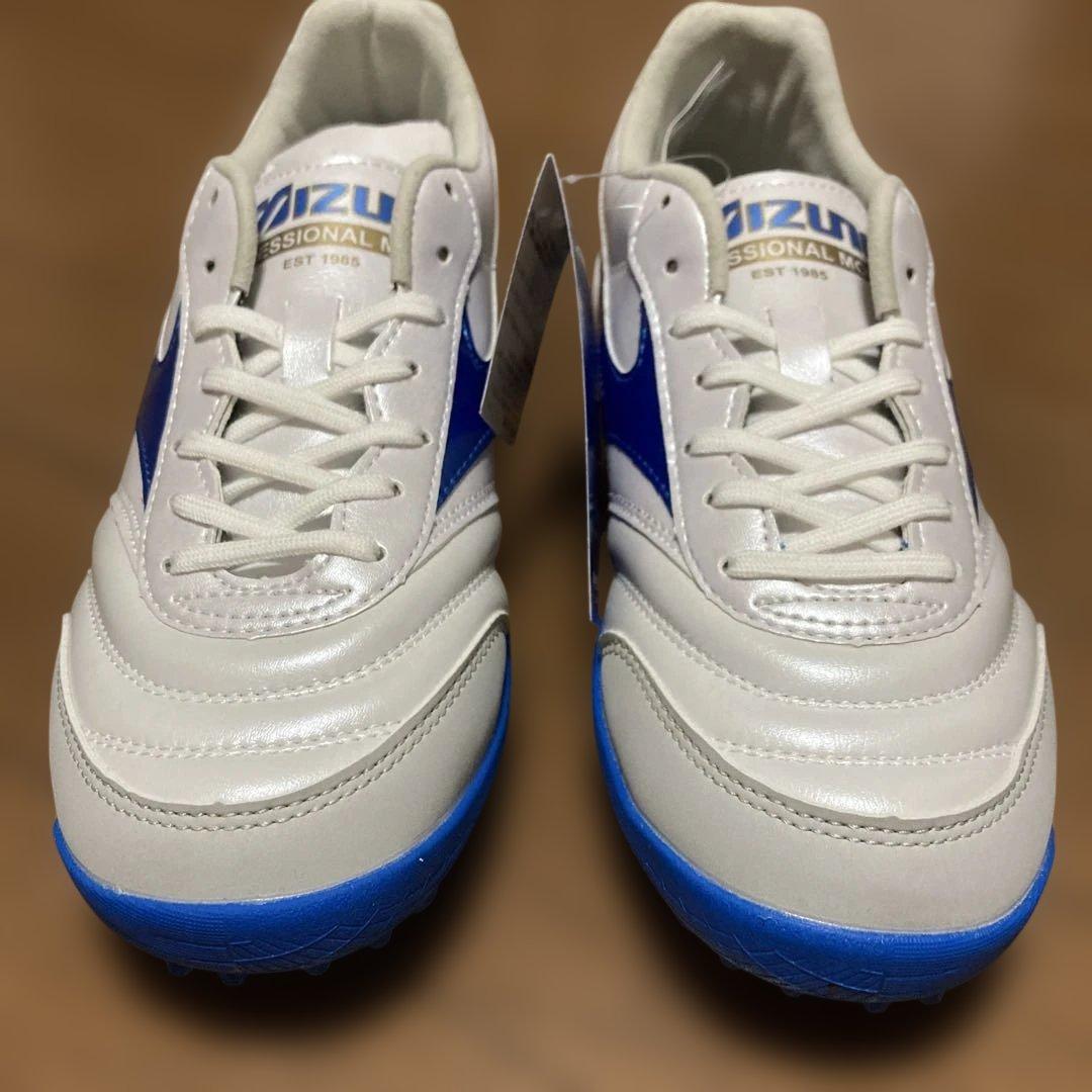 【新品・未使用】MORERIA SALA PRO TF サッカー 白青　24cm