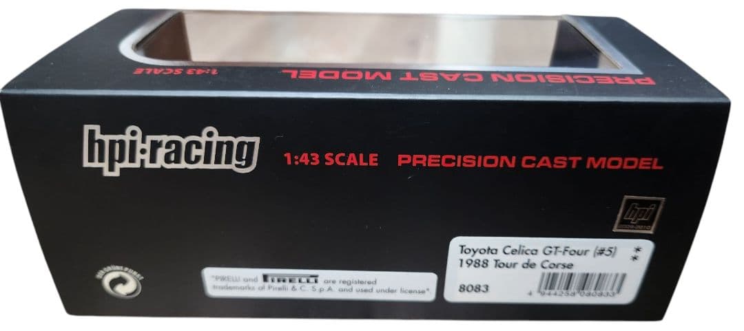 【美品】HPI 1/43 Toyota Celica GT-Four 1988