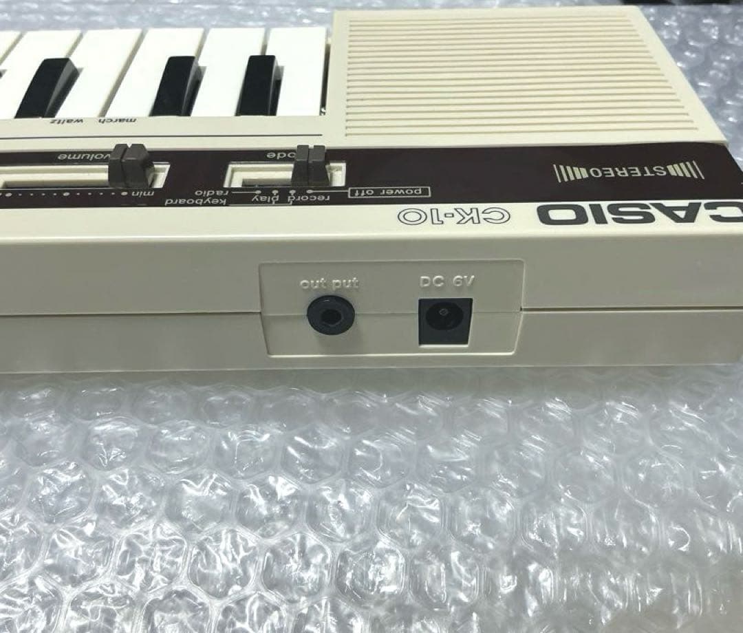 Casio CK-10☆美品中古☆状態良好☆AM/FMラジオ付き☆激レア希少☆