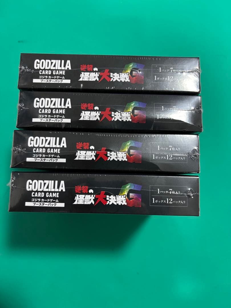 ゴジラカードゲーム　逆襲の怪獣大決戦　4ボックス
