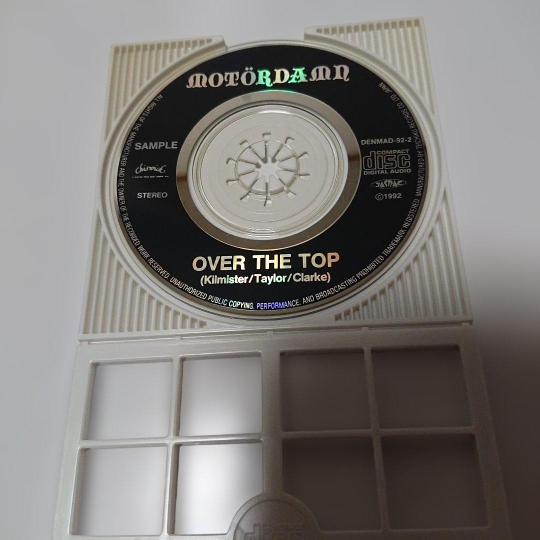 超絶激レア！【特典配布CDシングル】MOTÖRHEAD OVER THE TOP