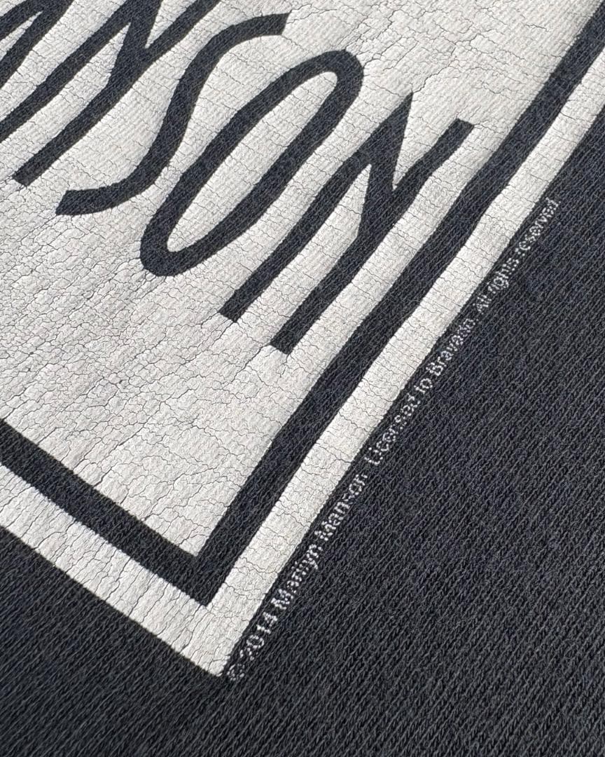 2014 \" MARILYN MANSON \" バンド Tシャツ