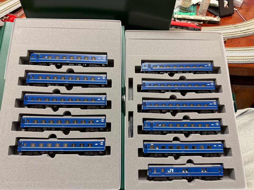 【室内灯有】KATO10-881,882 日本海11両＋EF81トワイライト色