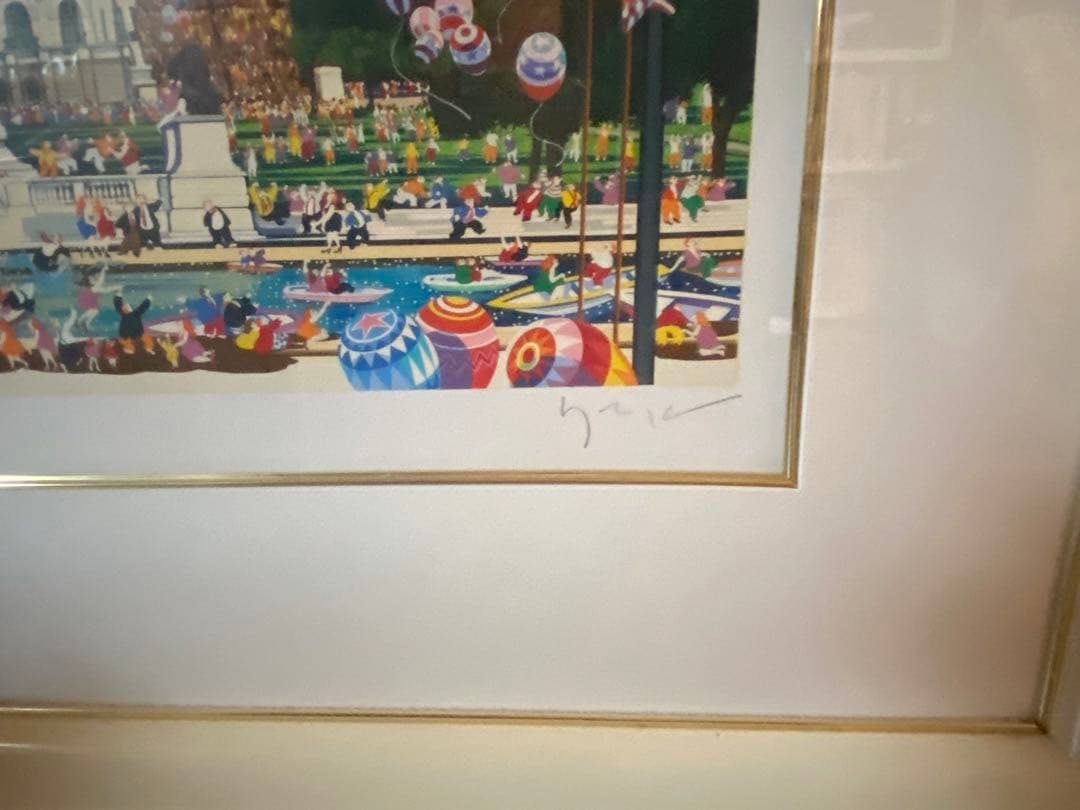 ヒロ ヤマガタ キャピタルヒルズ200周年シルクスクリーン