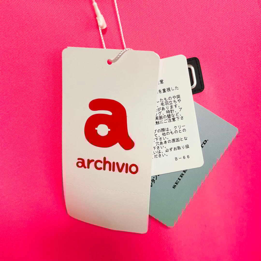 ARCHIVIO アルチビオ ゴルフウェア トップス ネオンピンク スポーツ