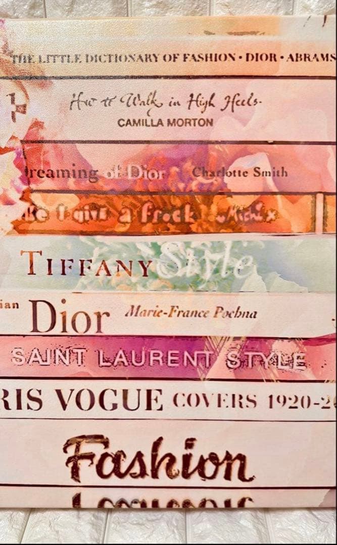 Oliver Gal オリバーガル 絵画 ブランドブックモチーフ