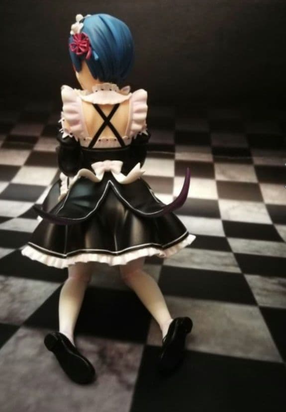 希少 鶴の館 ガレージキット 完成品 レム ラム Re:ゼロから始める異世界生活