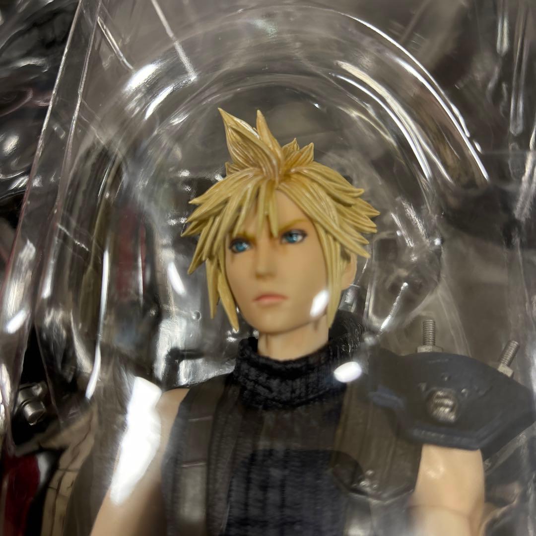 ファイナルファンタジー プレイアーツ フィギュア改 クラウド&ハーディーデイトナ