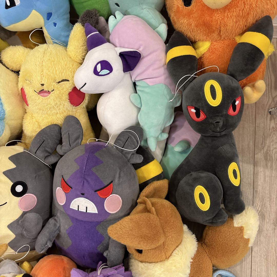 ポケモンぬいぐるみ　まとめ売り　19個　ピカチュウ　大量　フシギダネ