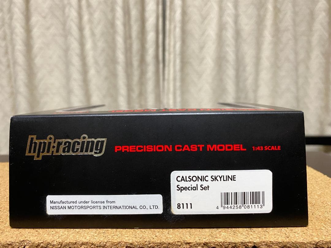 hpi 1/43 カルソニック スカイライン スペシャルセット