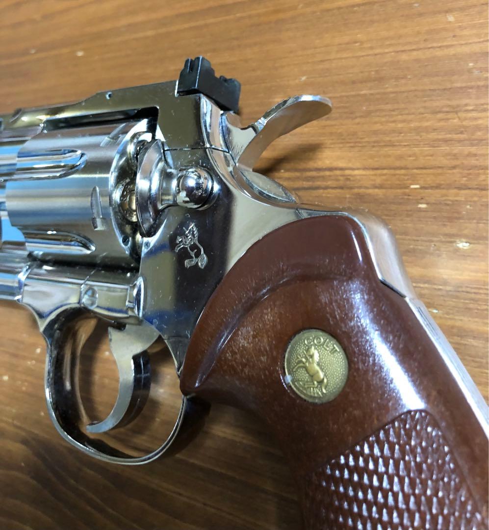 コルトパイソン357マグナム　ガスリボルバー