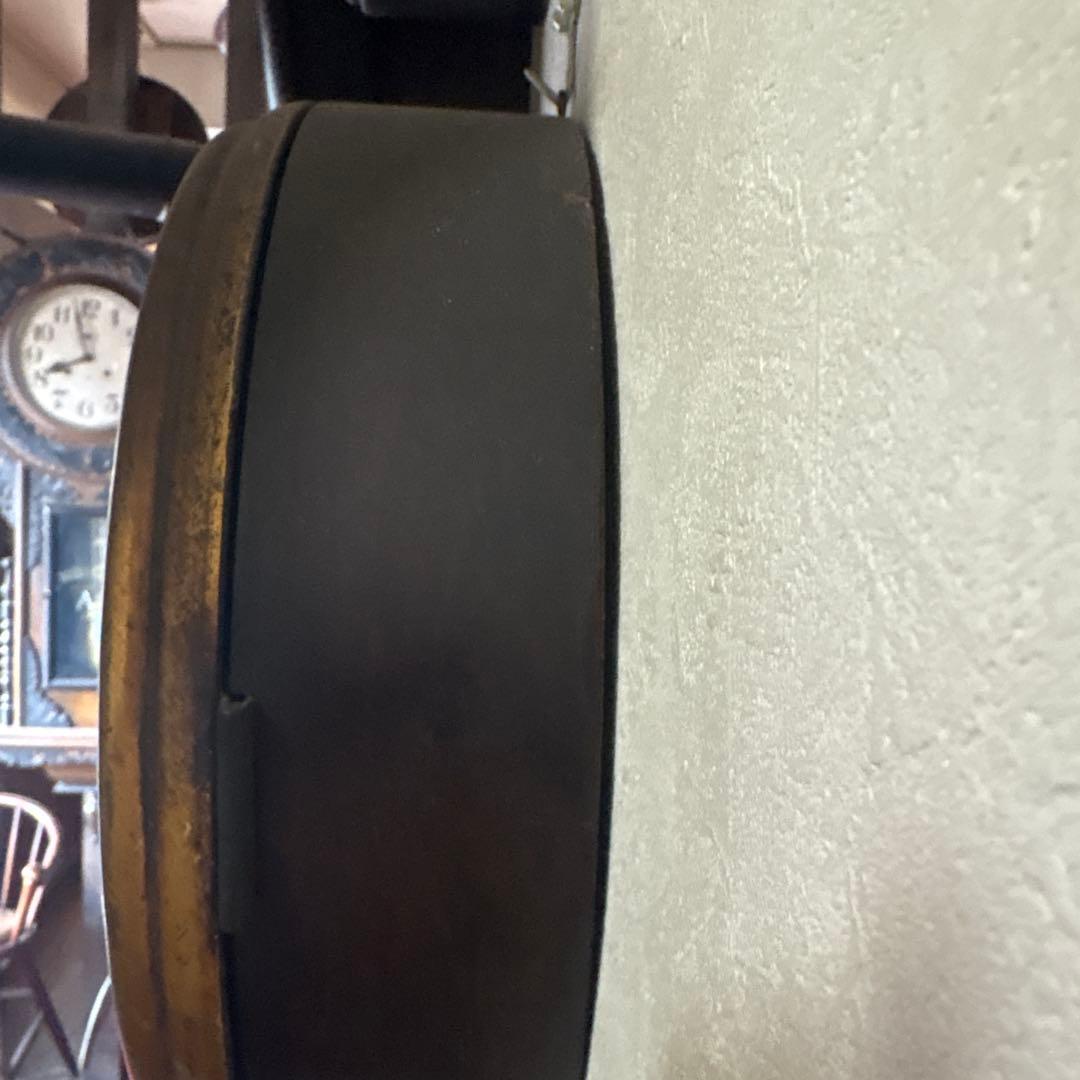 アメリカ製ゼンマイ式掛け時