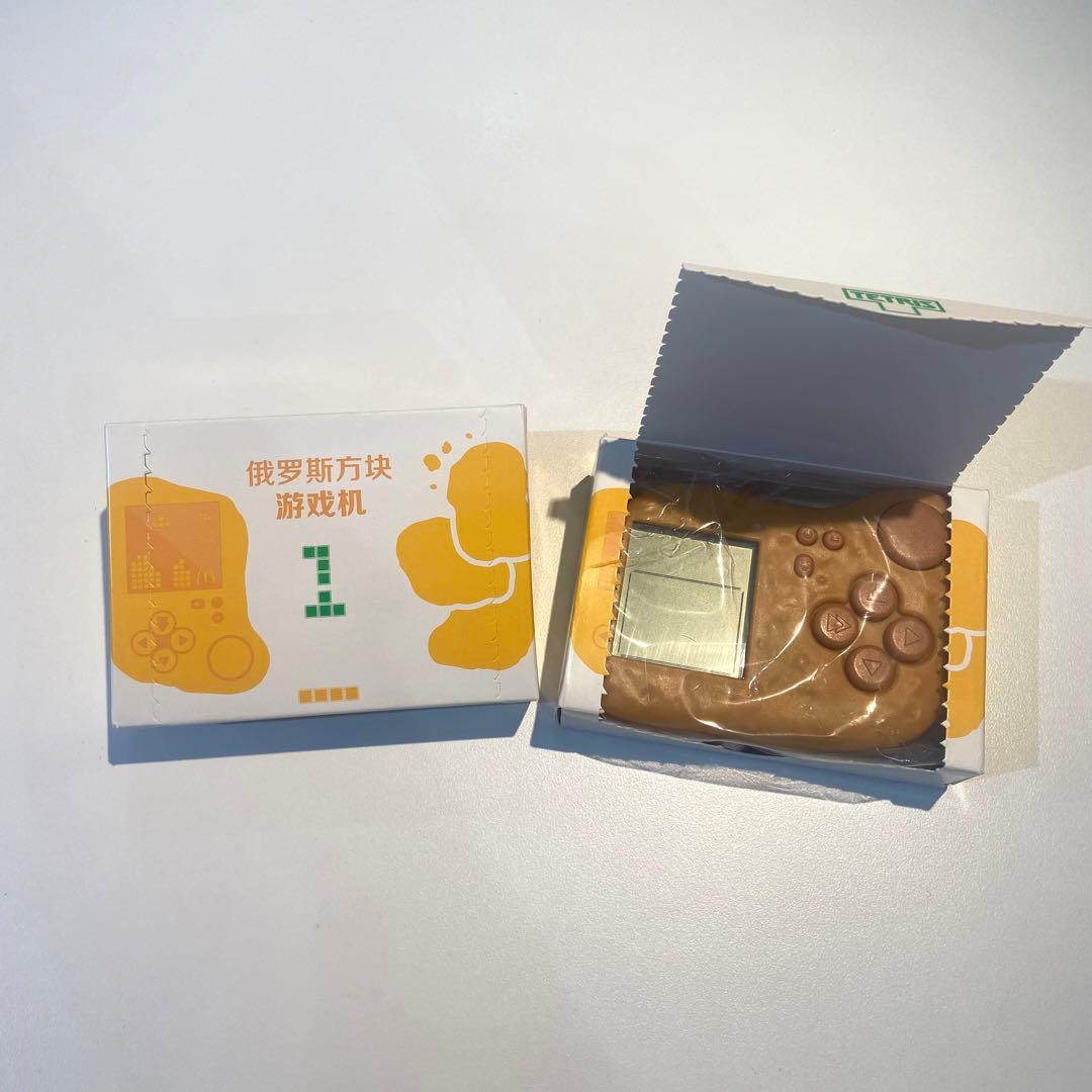 McDonald チキンナゲット型 テトリス専用ゲーム機