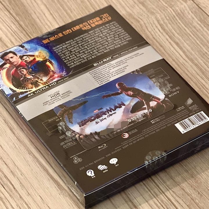 スパイダーマンノーウェイホームフルスリップスチールブック/2150個限定