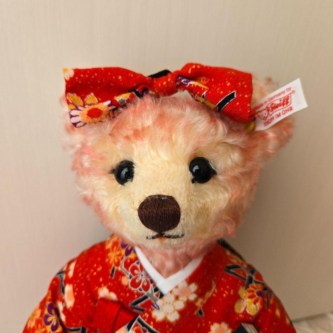 【1500体限定】証明書付 シュタイフ テディベア 松姫 日本限定