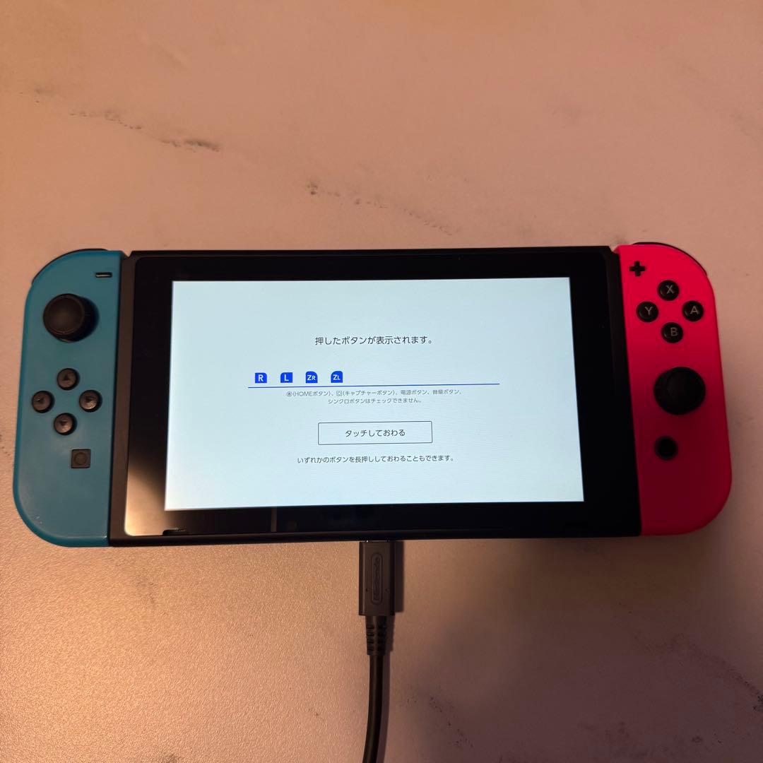 Nintendo switch本体(joy-conカラーカスタム)SDカード付き