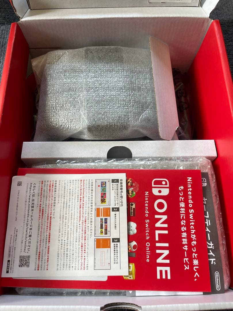 Nintendo Switch グレー 本体 ジョイコン付き マリオジャンボリー