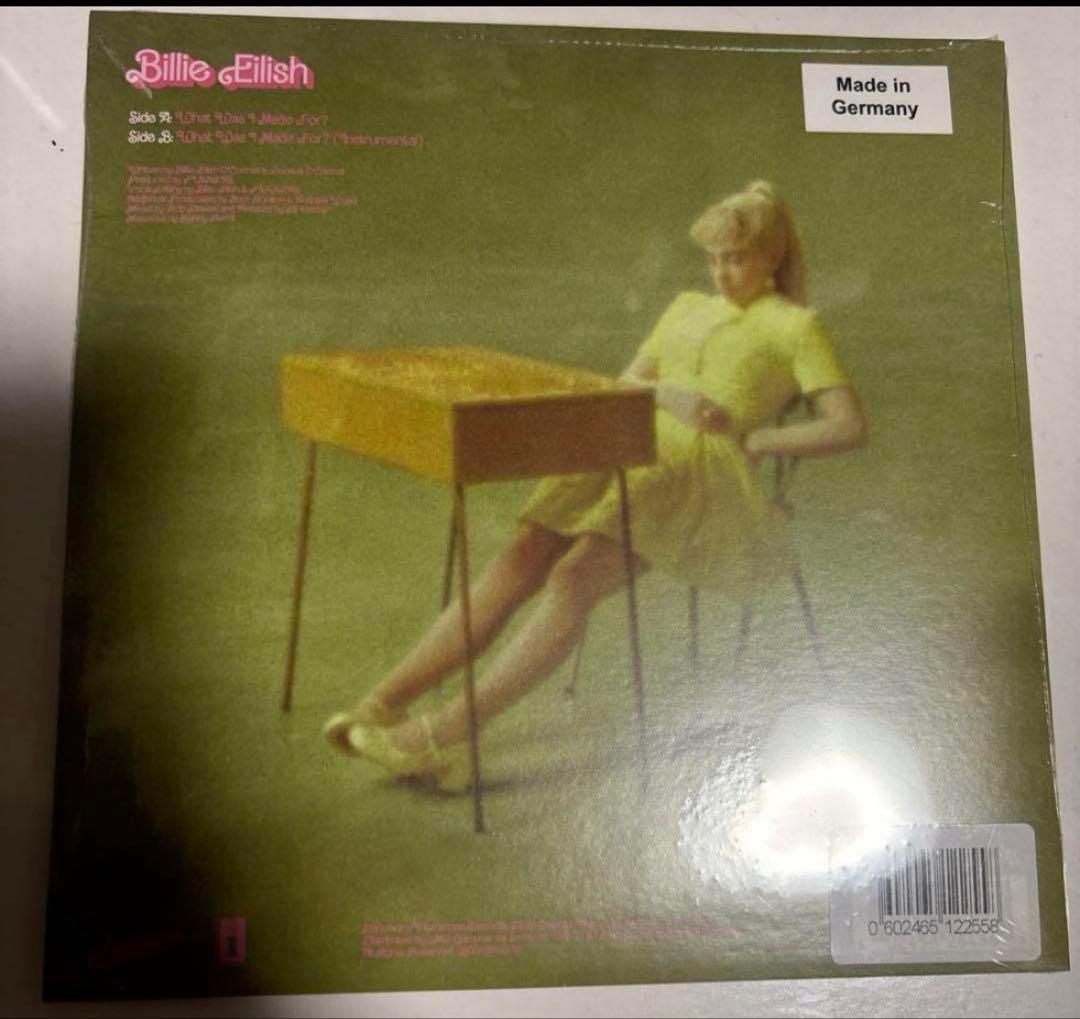 【新品未開封】 Billie Eilish Barbie レコード US限定