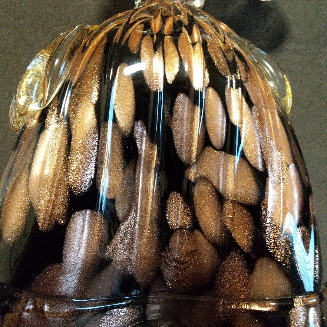 ベネチアンガラス工芸品フィギュリン ペア 大型30センチ超え