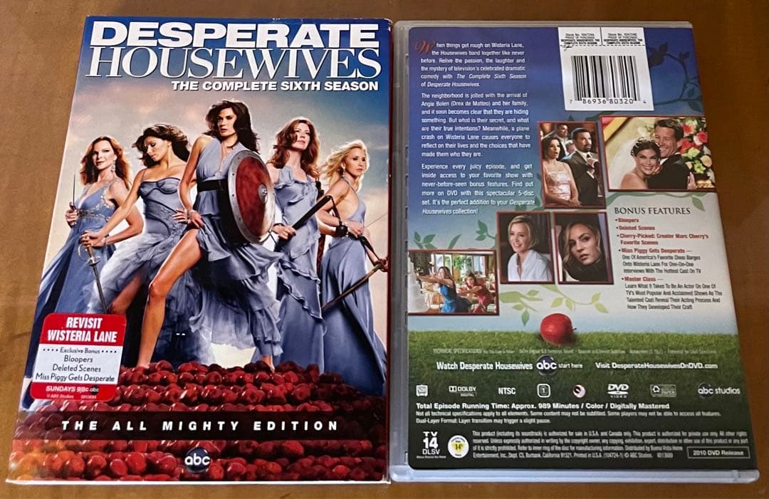 デスパレートな妻たち Complete Series DVD Region 1