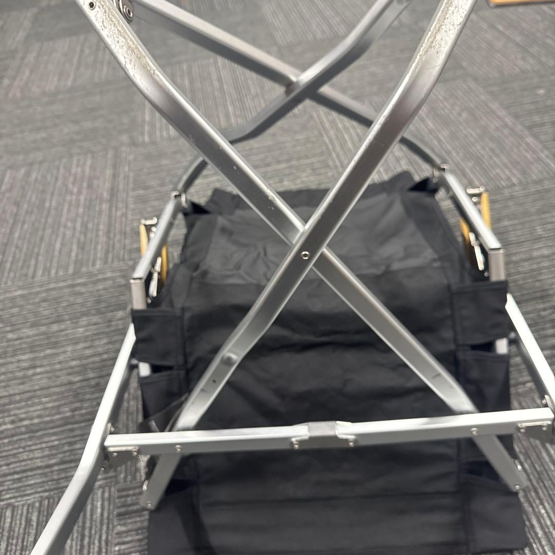 スノーピークのガーデンローチェア30 ブラック