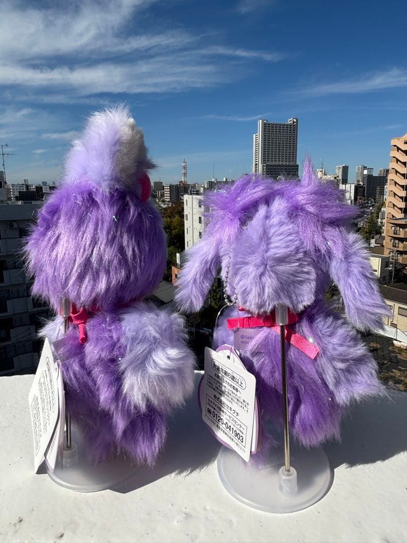 しなこコラボ チムタン ぬいぐるみ＆モンチッチ キーチェーン2体セット