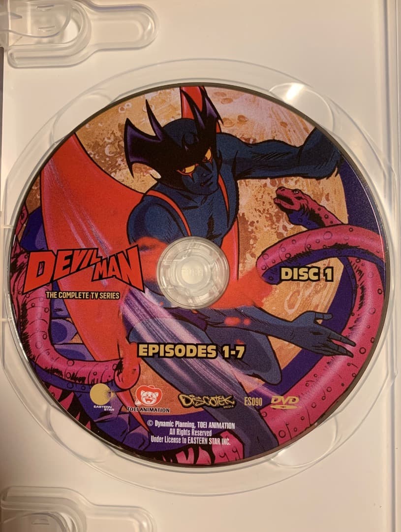 デビルマン コンプリート TVシリーズ 北米版 永井豪 インポート品