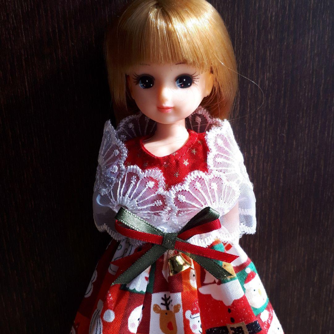 リカちゃん ワンピース *774　クリスマス