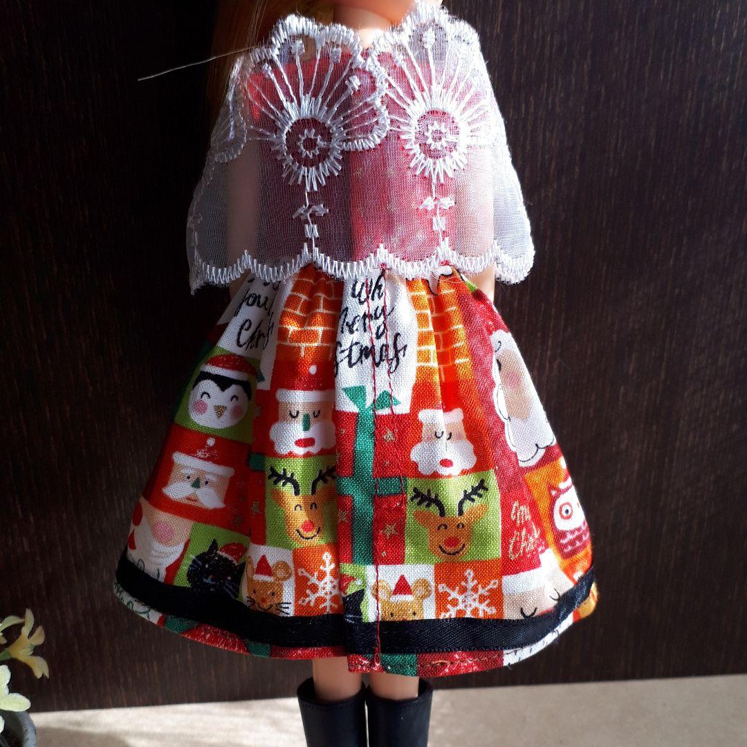 リカちゃん ワンピース *774　クリスマス