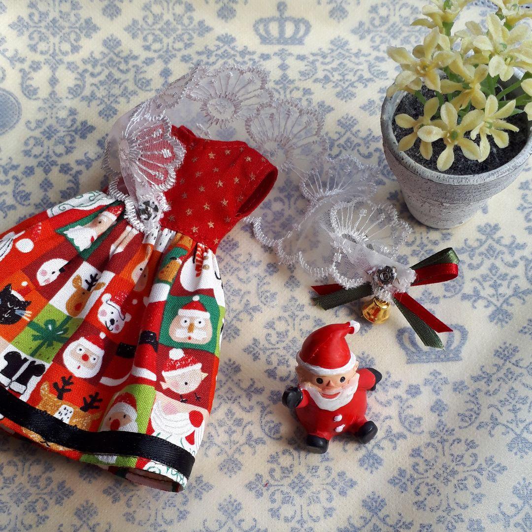 リカちゃん ワンピース *774　クリスマス