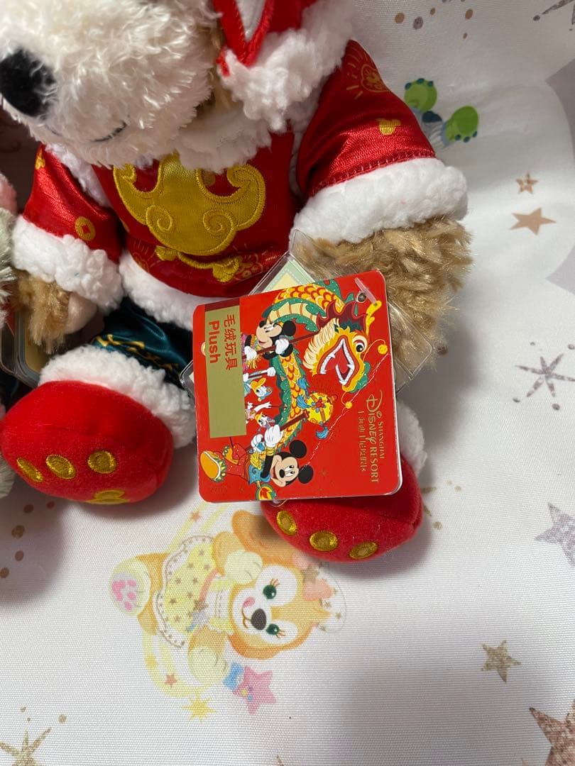 上海ディズニー 旧正月 ぬいぐるみ ステラルー ジェラトーニ クッキーアン
