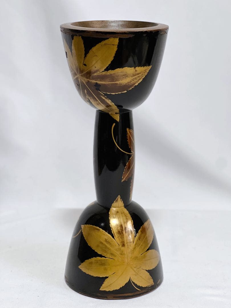 小鼓　胴　もみじ蒔絵