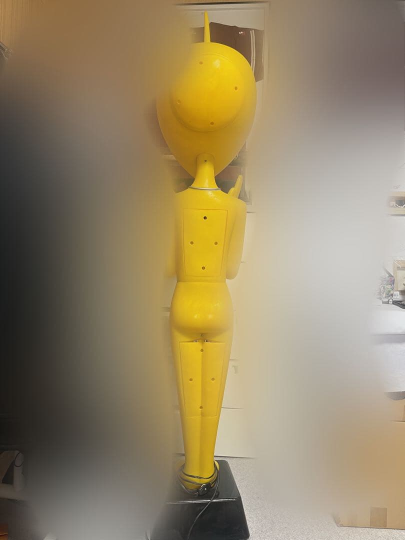 U.T. カップヌードル 特大フィギュア 置物 ライト　等身大　ルームライト