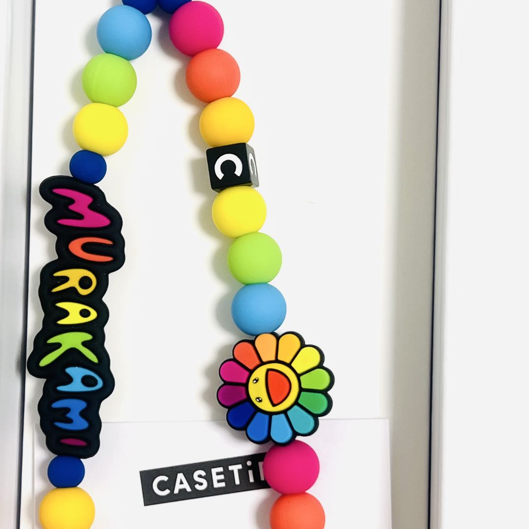 限定品村上隆 × CASETiFY フラワーズブルーム フォンチャームストラップ