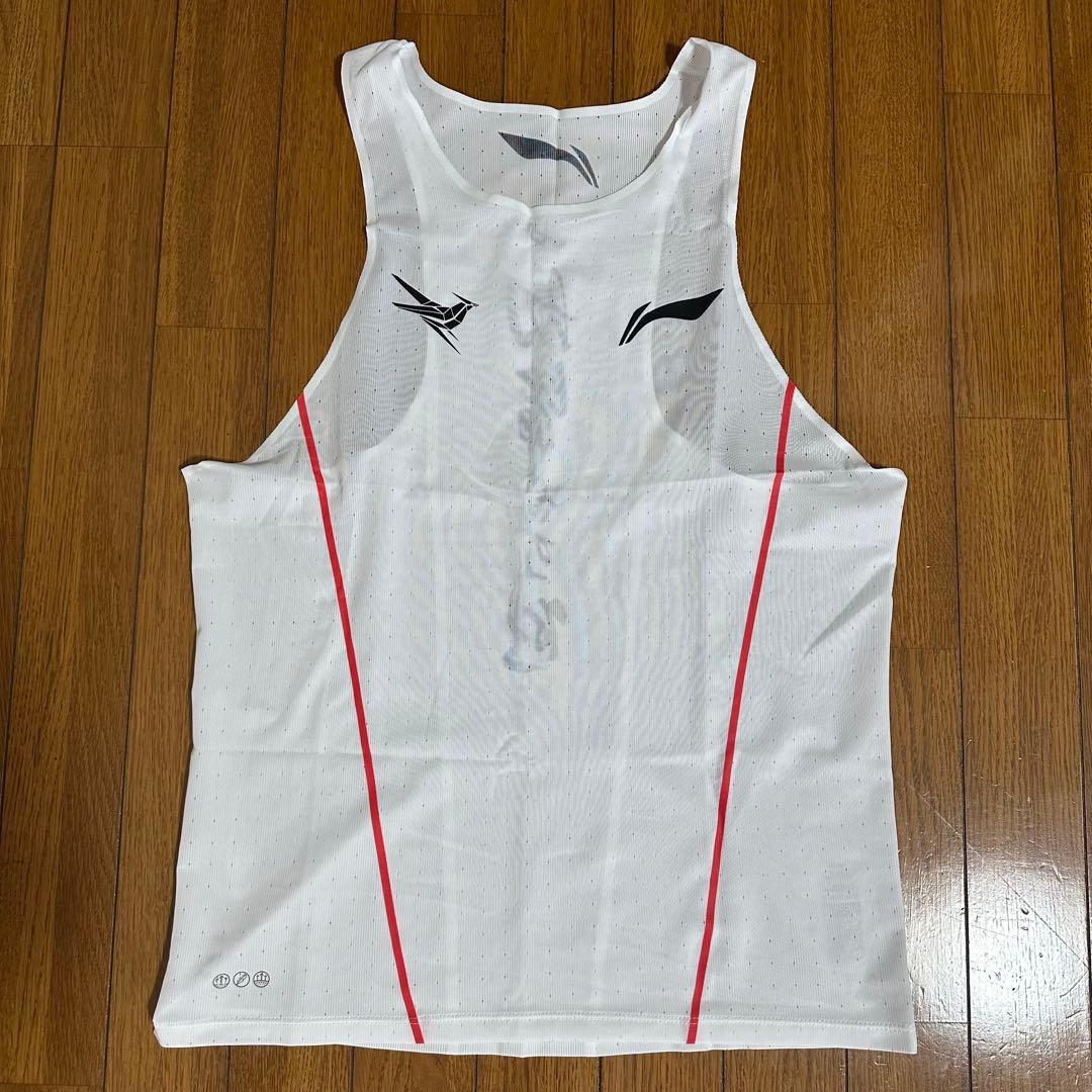 Li-Ning 競技用シングレット＆タイツ 上下セット Mサイズ