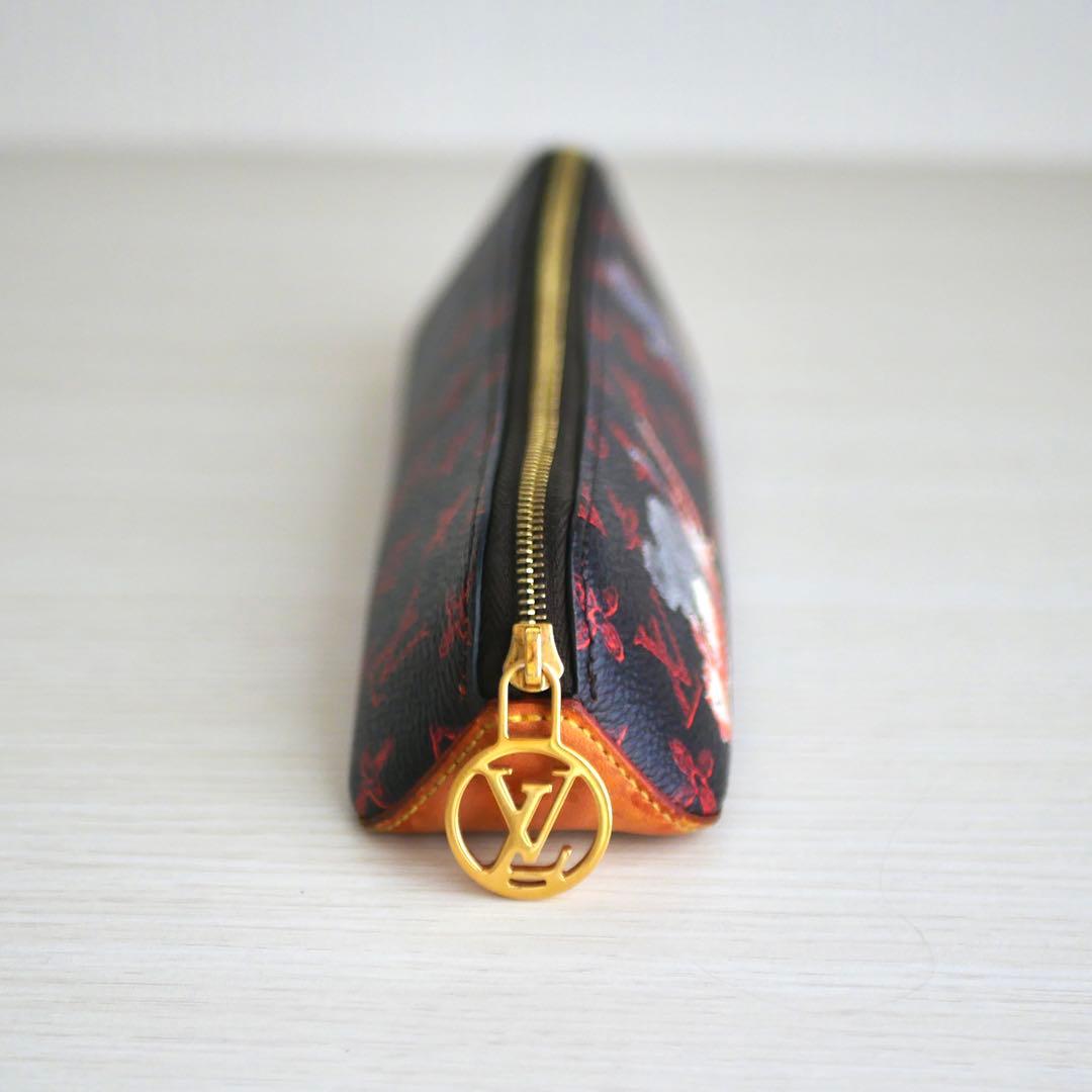 ルイヴィトン LOUIS VUITTON キャットグラム ペンケース