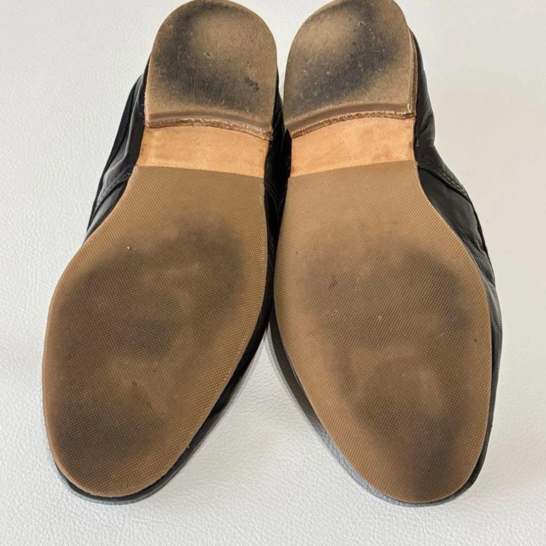 極美品✨ 保存袋付き✨PORSELLI バレエシューズ　38 ブラック